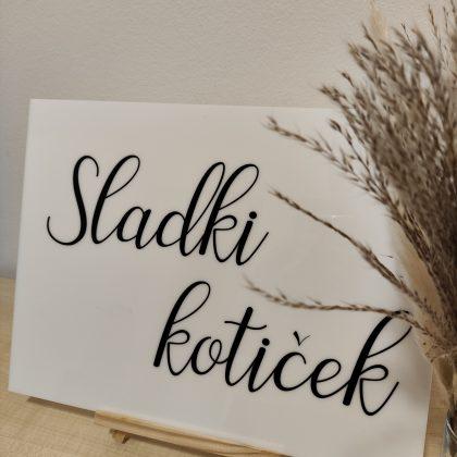 SLADKI KOTIČEK - BELA