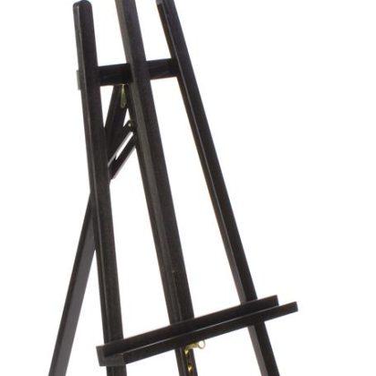 VELIKO SLIKARSKO STOJALO - ČRNA