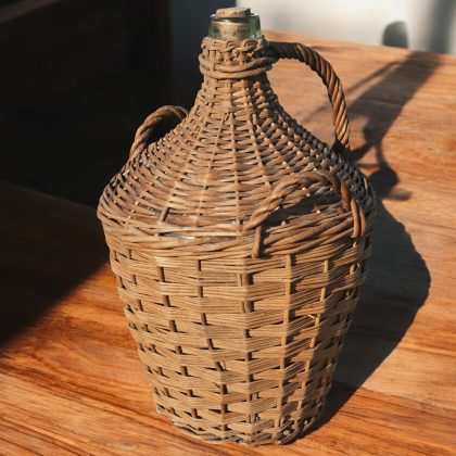 PLETENA STEKLENICA - L